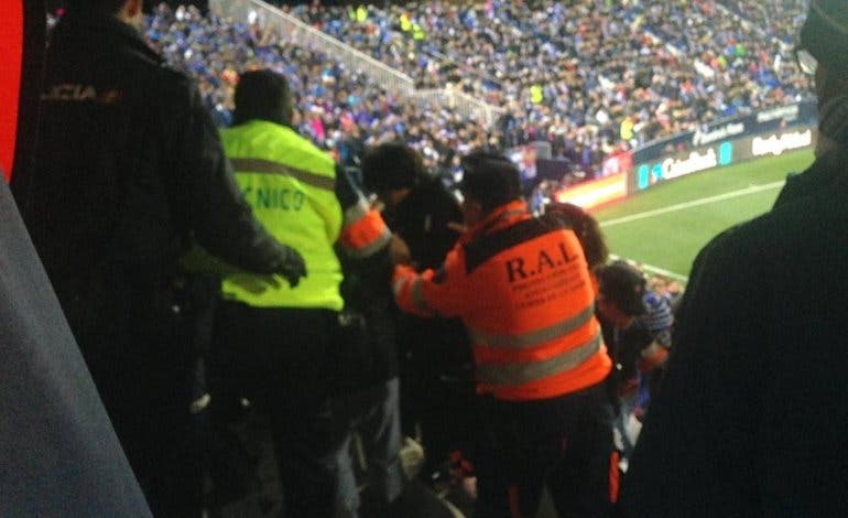 Un hincha del Leganés sufre un infarto en pleno derbi