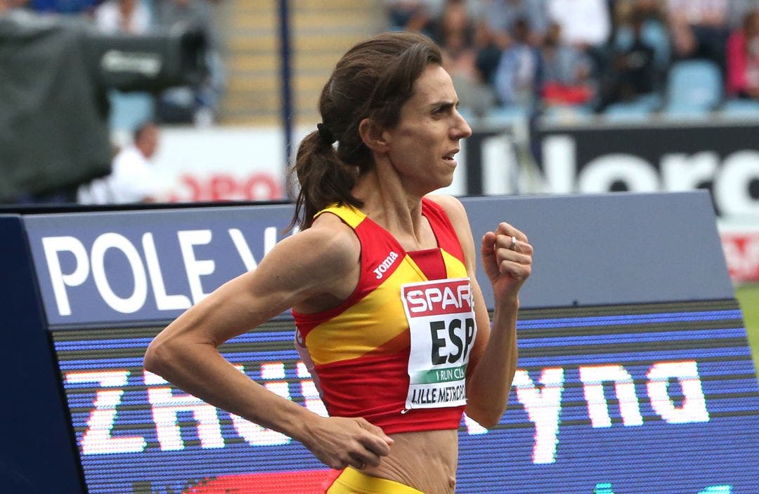 La atleta de Torrejón, Nuria Fernández, se retira 