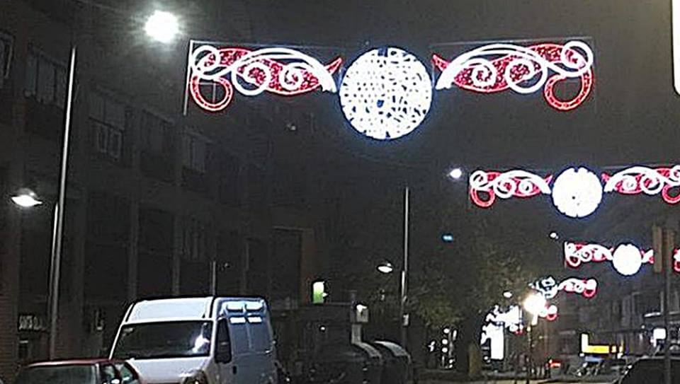 Las luces de Navidad llegan a todos los barrios de Coslada 