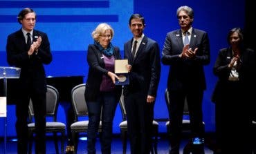Carmena recoge en Alcalá de Henares el premio Ciudad de Alcalá de Patrimonio Mundial