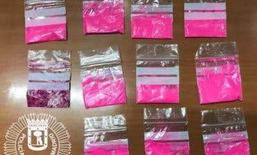 Detenida una joven en Madrid con 11 bolsitas de cocaína rosa 
