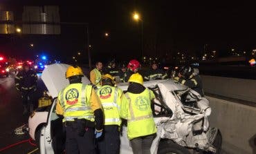 Muere un joven de 20 años en un accidente en la M-30