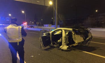 Fallece un matrimonio en un accidente de tráfico en Madrid
