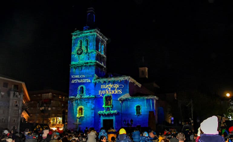 El nuevo vídeo mapping de las Mágicas Navidades de Torrejón de Ardoz