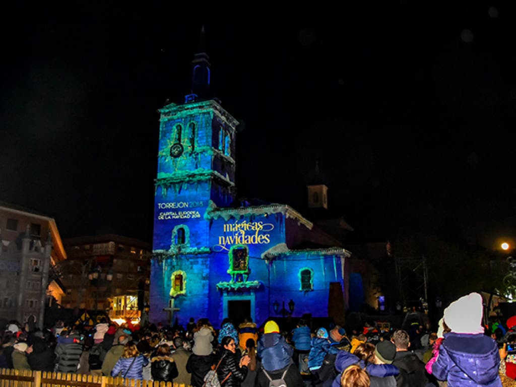 El nuevo vídeo mapping de las Mágicas Navidades de Torrejón de Ardoz