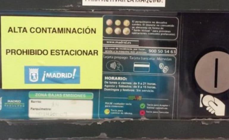 Madrid activa el escenario 2 por contaminación con excepciones
