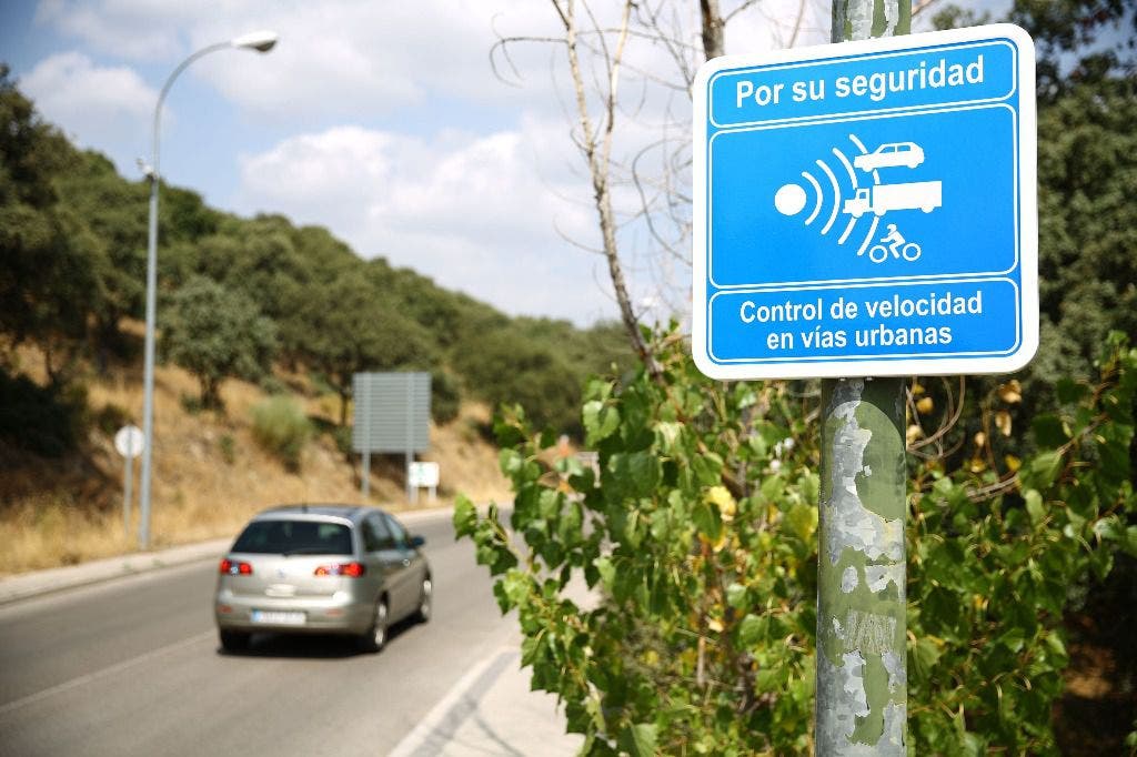 Controles de velocidad en las calles de Arganda del Rey 