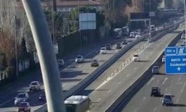 Un autobús circula 11 kilómetros en sentido contrario por el Bus-VAO de la A6