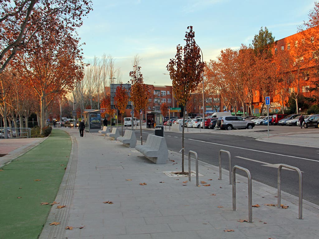 El barrio Covibar de Rivas estrena nueva imagen 