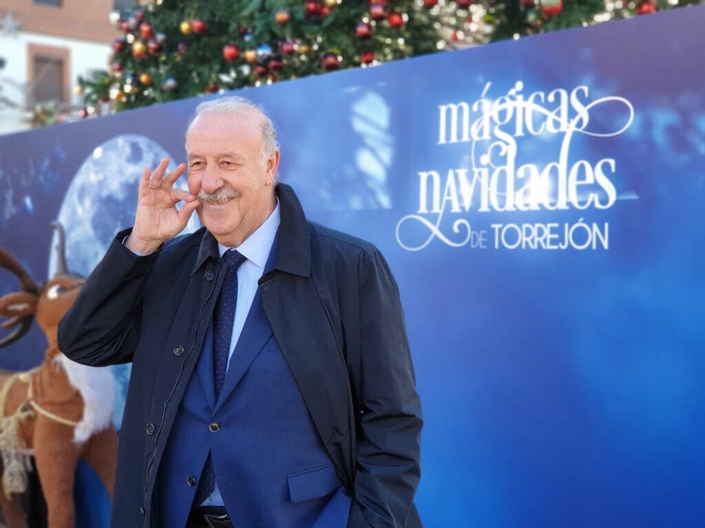 Vicente del Bosque presenta la Gran Cabalgata de Reyes de Torrejón