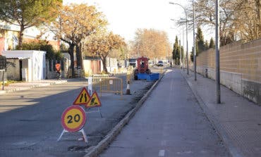 Comienzan las obras para mejorar los accesos al centro comercial La Dehesa de Alcalá de Henares