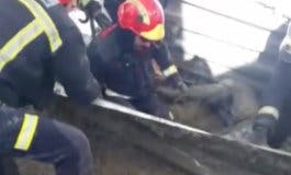 Cuatro obreros heridos al ceder un forjado en Alcobendas