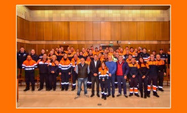 Reconocimiento a los voluntarios de Protección Civil que colaboraron en las Mágicas Navidades de Torrejón