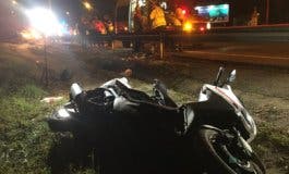 Dos jóvenes heridos en un accidente de moto en la M-500