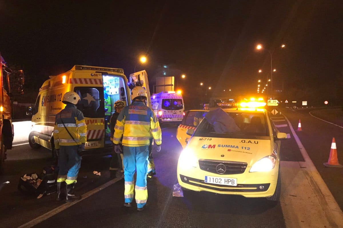 Muere una niña de 10 años en un accidente en la A-4