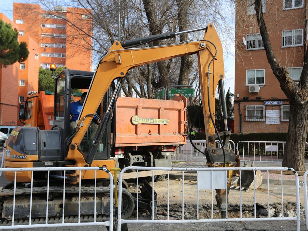 Cortes de tráfico en Coslada durante cuatro semanas por obras del Canal 