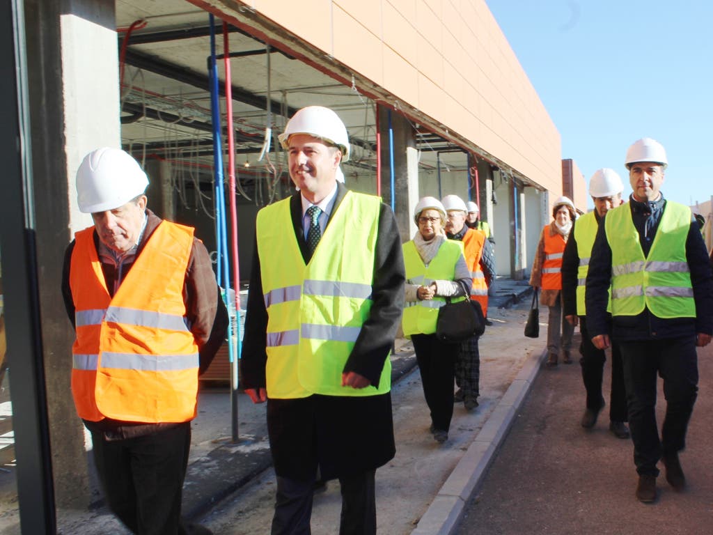 Las obras del Hospital de Guadalajara no estarán terminadas hasta abril de 2021