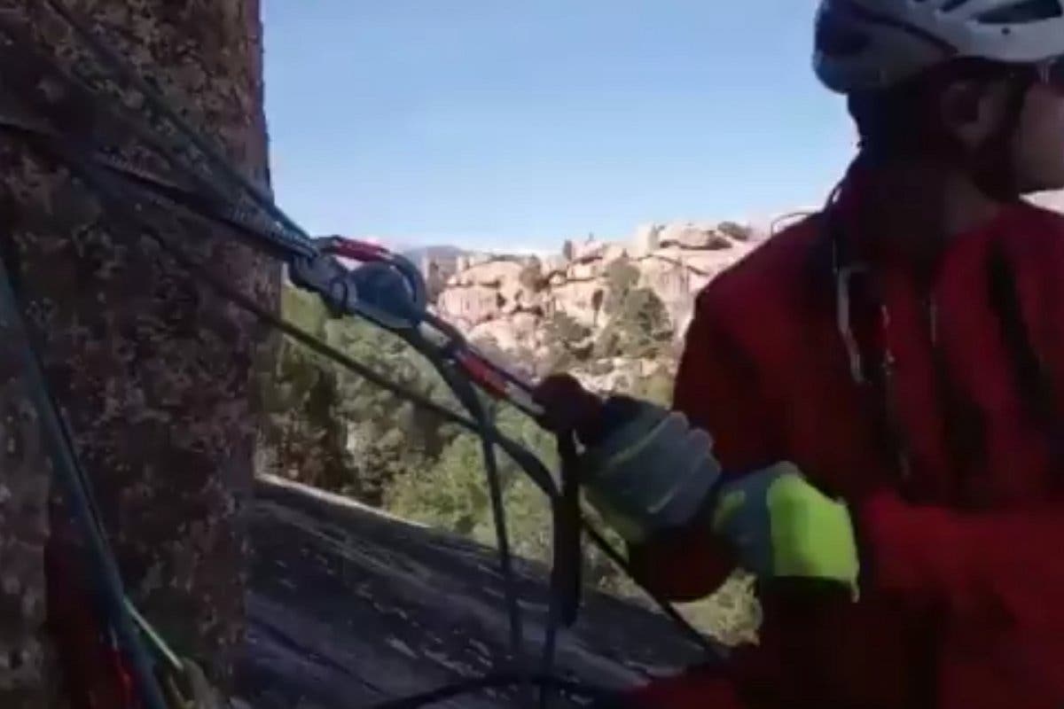 Herido grave un escalador tras caer desde 5 metros en La Pedriza