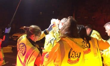 Herido grave un hombre tras ser atropellado por un camión en Madrid