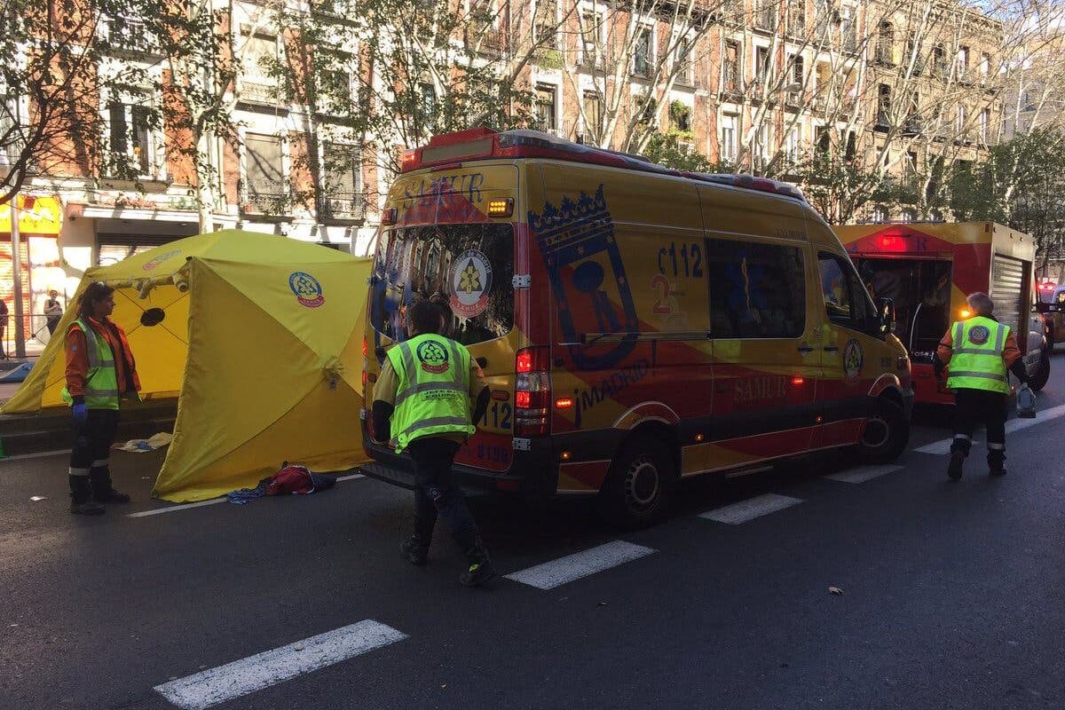 Herido grave un hombre tras ser atropellado en Madrid