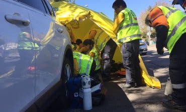 Fallece un anciano atropellado por una moto en Arturo Soria