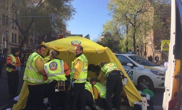 Muy grave una anciana atropellada en Madrid