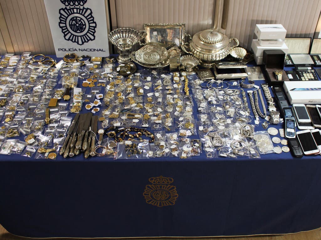 Detenidas 15 personas por robar joyas en Madrid por el hurto amoroso