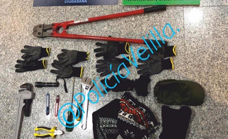 Interceptan en Velilla de San Antonio a una banda de ladrones