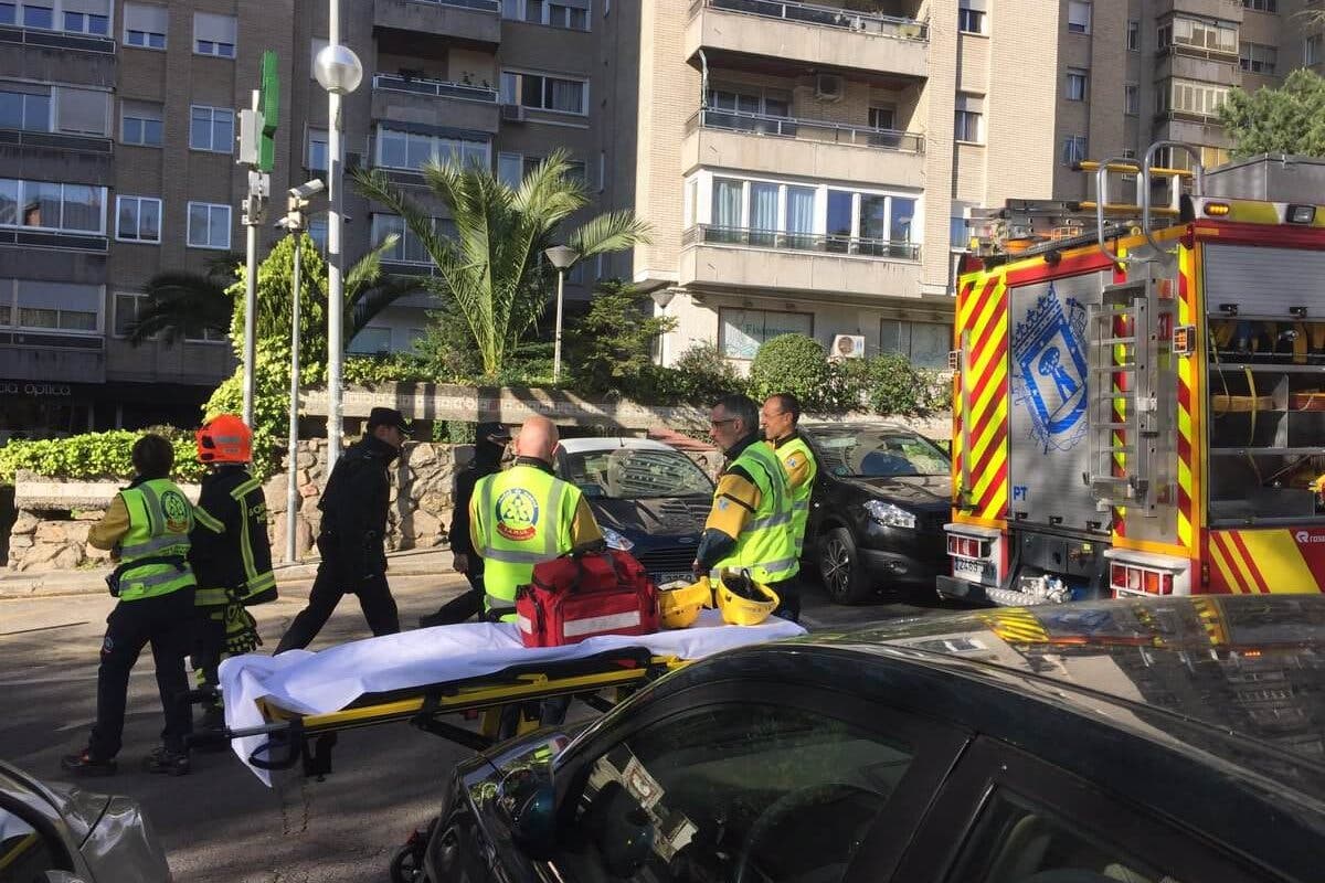 Un muerto y dos heridos graves en un incendio en Madrid