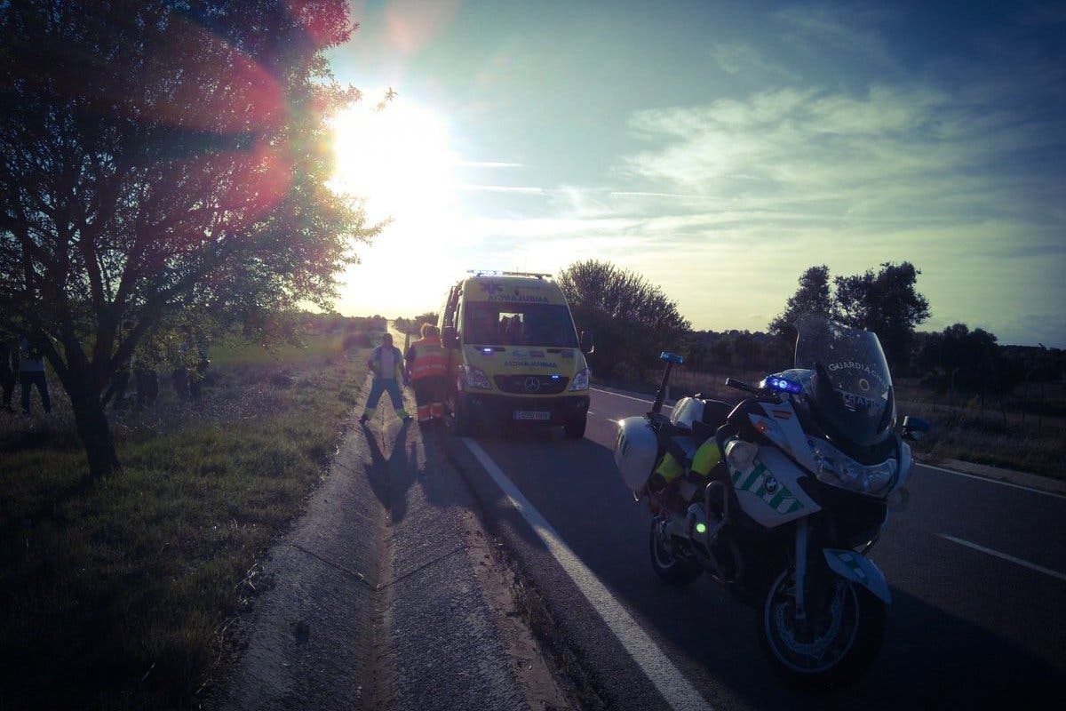 Dos jóvenes heridos al chocar sus quads en Orusco de Tajuña