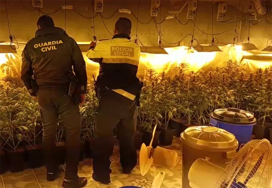 Rivas ordena demoler dos locales utilizados para cultivar marihuana en la Cañada Real