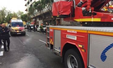 Muy grave una anciana en un incendio en Canillejas 