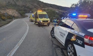 Herido un hombre en un accidente de moto en Ambite