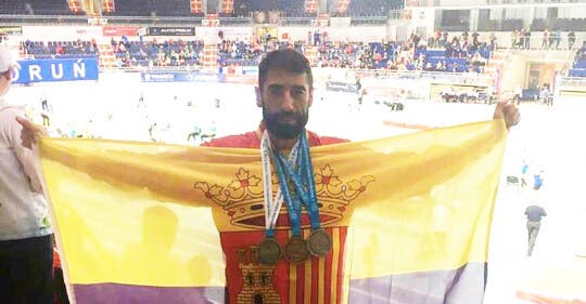 El atleta de Torrejón, Juanjo Crespo, firma una brillante actuación en el Mundial de Torum