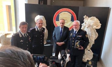 Localizan en Madrid una escultura robada en Roma valorada en 200.000 euros 