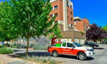 Torrejón fumiga contra el mosquito, la mosca negra y el pulgón 