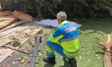 Muere un hombre aplastado por un muro en Paracuellos de Jarama 