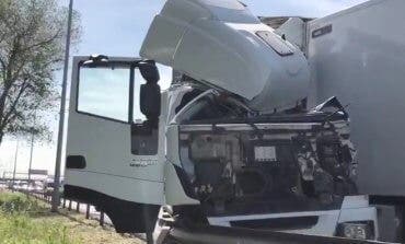 Herido grave un camionero tras sufrir un accidente en Torrejón