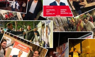 26-M: Primeros carteles y lemas de campaña en el Corredor del Henares