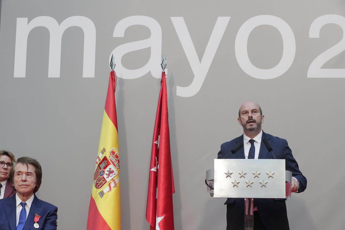 Rollán destaca el papel decisivo de Madrid en la unidad de España