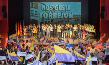 Multitudinario acto de presentación de la candidatura de Ignacio Vázquez en Torrejón