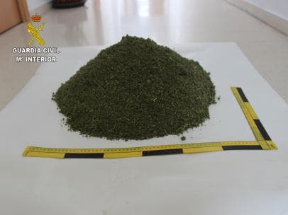 Detenido un vecino de Torrejón con cuatro kilos de marihuana en el coche