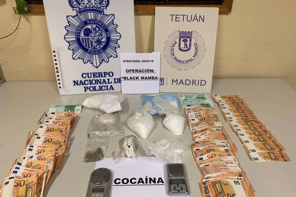 Siete detenidos en una operación antidroga en Tetuán 