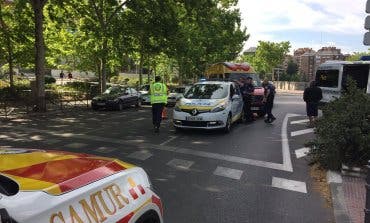 Muy grave un hombre invidente y sordomudo al ser atropellado por una moto en Madrid