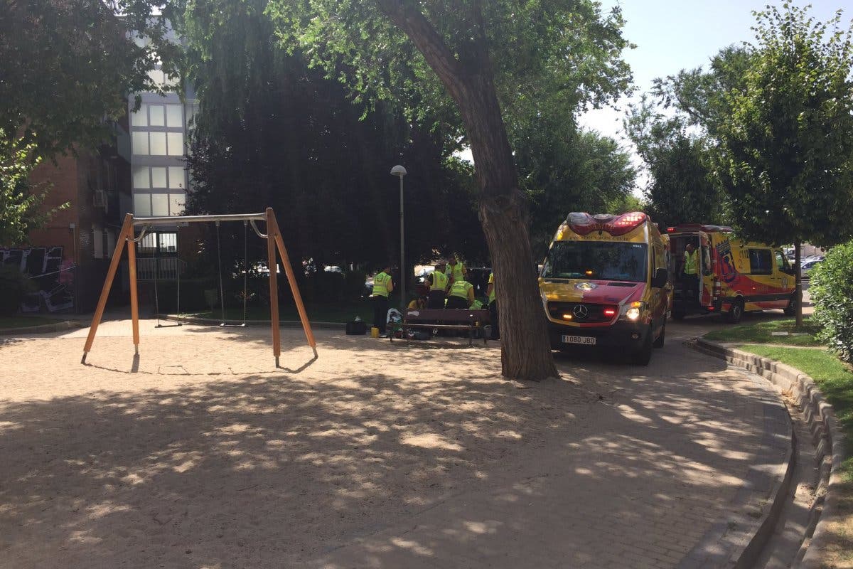 Muere apuñalado un hombre en un parque infantil de Madrid