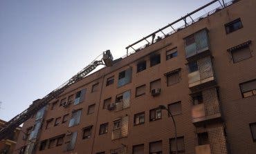 Herida grave un anciana en un incendio en Madrid