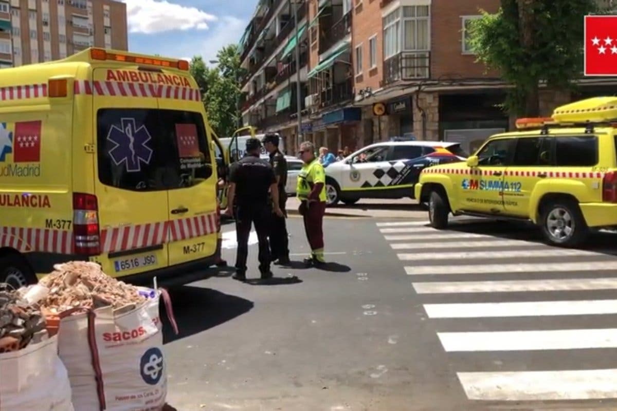 Muere una mujer atropellada por un dúmper en Alcalá de Henares