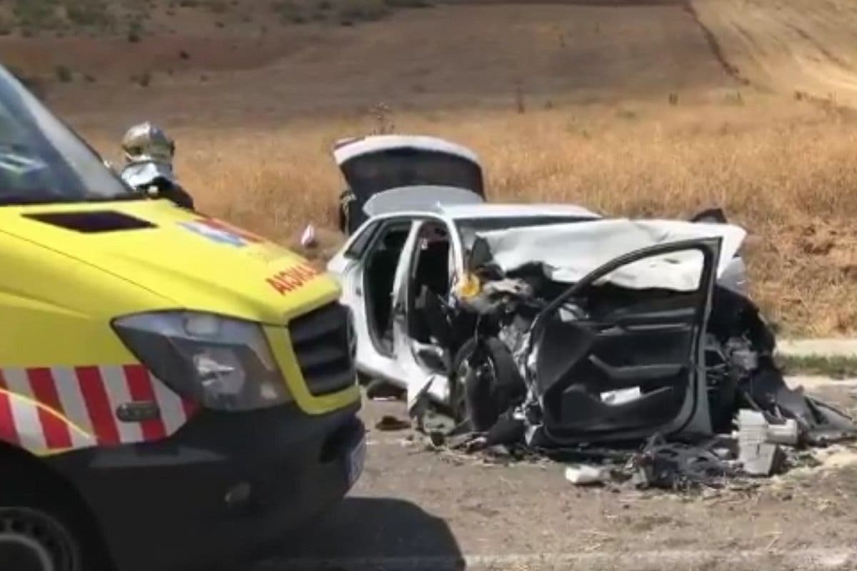 Herida grave una joven en un accidente en Daganzo