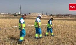 Hallan el cadáver de una anciana en una zona de campo de Getafe