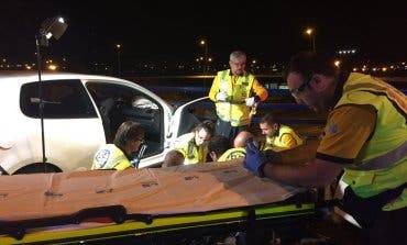 Cinco heridos, dos graves, en un accidente en Vallecas